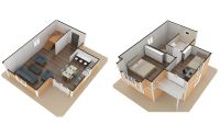 91 m² მზა სახლები